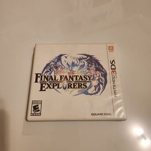 3DS Final Fantasy Explorers video game